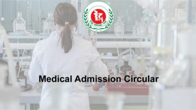 Medical Admission Circular
