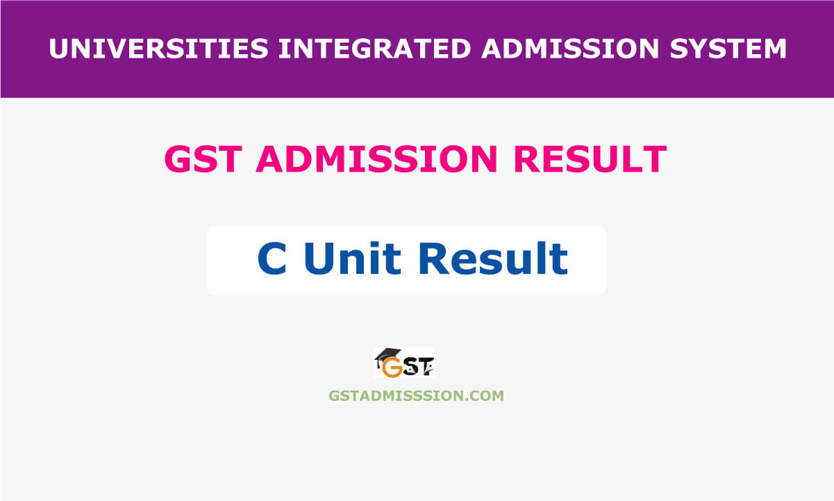 GST C Unit Result