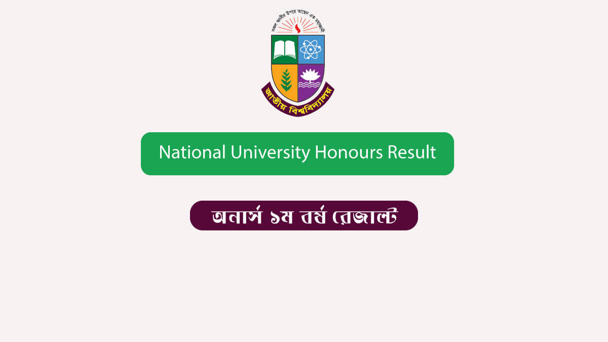 NU Honours 1st Year Result