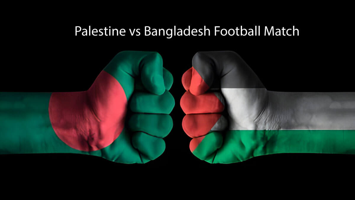 Palestine vs Bangladesh Football Match
