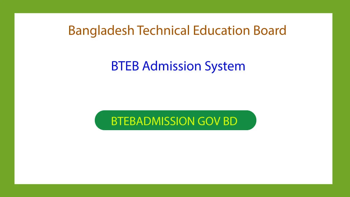 btebadmission gov bd Result 2024 - Polytechnic Admission