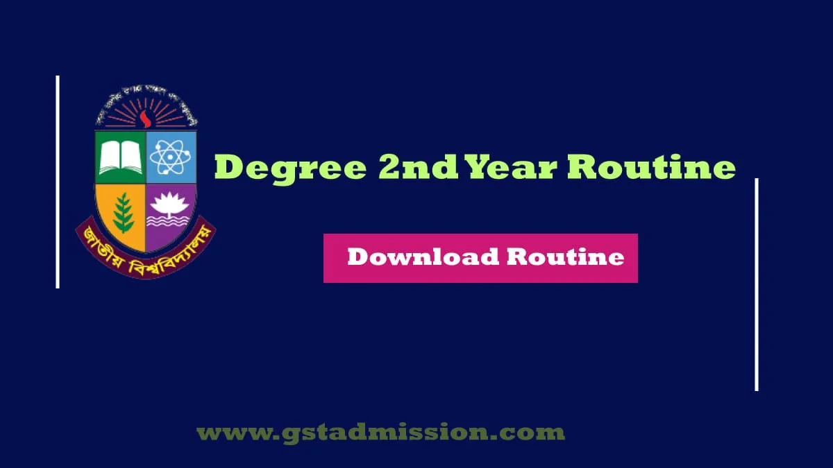 NU Degree 2nd Year Routine