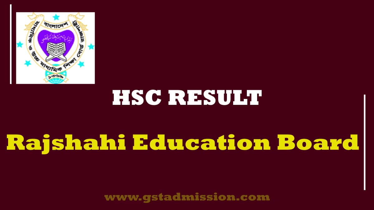 HSC Result 2024 from Rajshai Board