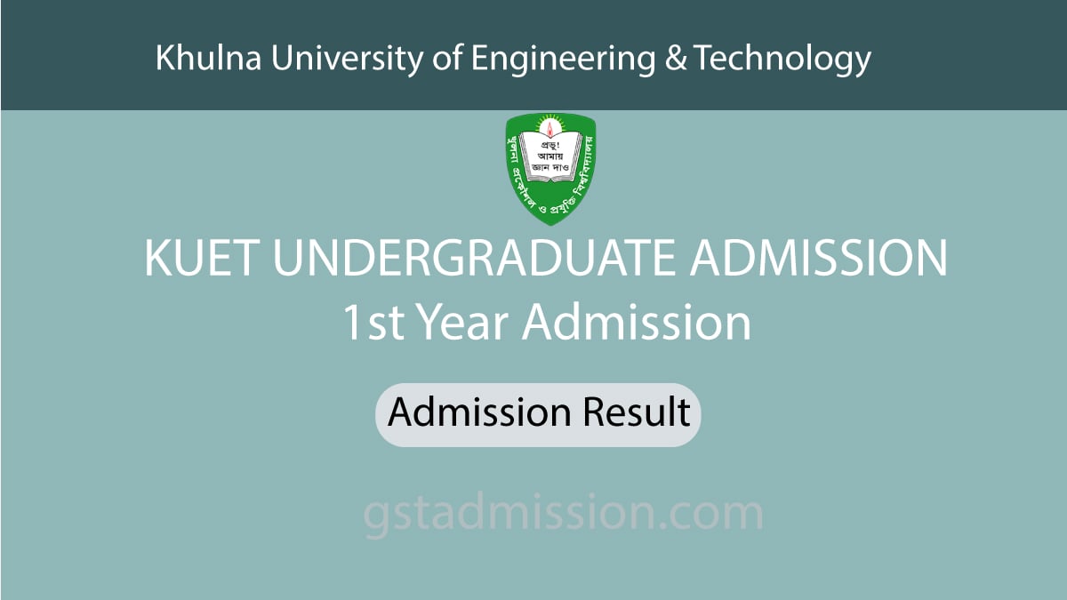 KUET Admission Result