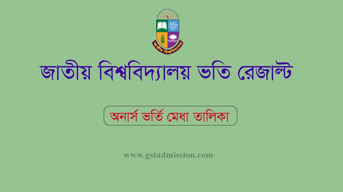 Honours Admission Merit List